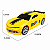 Carro a Pilha Vira Robô Emite Som e Luz Brinquedo Amarelo - Imagem 6