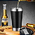 Copo Térmico Tipo Stanley Com Tampa e Abridor 473ml – Sem Estampa – Preto - Imagem 1