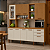 Kit Armario Diana Freijo/Off White/Canelado - Imagem 2