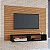 Painel Flavia P/tv Até 43'' - Rippas/Preto - Imagem 2