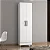 Armario Multiuso Slim 1,87 Poquema Branco - Imagem 2