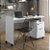 Mesa De Computador Alessa Modulo 1 - Branco Brilhante - Imagem 2