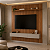 Home Maragogi 1.85 /led + Nicho - Cinamomo/Off White - Imagem 2