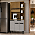 Kit Cozinha Malu 05 Portas - Dm Rp/Off - Imagem 2