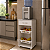 Fruteira Crystal Branco/Camel - Imagem 2
