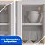Cozinha Compacta 44 Diamante New 03 Portas De Vidro Com Kit P/microondas - Branca - Imagem 6