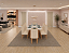 Sala De Jantar Gabi New 1.30 + 08 Cadeiras Coral Pés De Madeira Freijo/Off White/Off White/Helmi - Imagem 2
