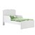 CAMA INFANTIL HAPPY OFF WHITE / OFF WHITE - Imagem 1