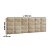 CABECEIRA BOX BRONZE CASAL TEC. CASTOR - Imagem 3