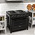 Fogão Semi Industrial Imperador 4Q c/ Forno 84L – Preto - Imagem 2