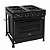 Fogão Semi Industrial Imperador 4Q c/ Forno 84L – Preto - Imagem 1