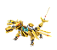Blocos de Montar Dragão Ultra Dourado de Lloyd - Ninjago - Imagem 1