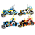 Conjunto 4 motos Ninjago - Blocos de Montar - Imagem 1