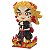 Diorama Kyojuro Rengoku Demon Slayer - Mini Blocos de Montar - Imagem 1