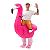 Fantasia Inflável Flamingo - Cosplay e fantasias - Imagem 1