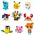 Pack com 9 Pokémon Ver. 4 - Mini Blocos de Montar - Imagem 1