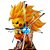 Pikachu Versão Goku SSJ3 Dragon Ball Figure Pokémon - Imagem 1
