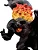 WETA Workshop Polystone - Trilogia O Senhor dos Anéis - Balrog em Moria Miniat - Imagem 3