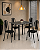 Conjunto de Mesa WLMT05 - c/ 4 Cadeiras - 120x75cm - Imagem 1