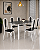 Conjunto de Mesa WLMT06 - c/ 6 Cadeiras - 140x75cm - Imagem 2