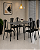 Conjunto de Mesa WLMT06 - c/ 6 Cadeiras - 140x75cm - Imagem 1