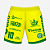 Calção Chapecoense Futsal | 2026 Original - Jogo 3 amarelo Masculino - Imagem 1