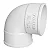 Joelho 90 Esgoto PVC Fortlev Kit - Imagem 1