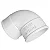 Joelho 90 Esgoto PVC Fortlev Kit - Imagem 3
