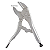 Alicate Pressão Curvo 10" Mtx e Gedore / Alicate Pressão Triangular Tramontina 10" - Imagem 6