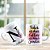 Caneca Alfabeto Floral Personalizada | Porcelana 325ml Nome Decorado - Imagem 14
