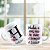 Caneca Alfabeto Floral Personalizada | Porcelana 325ml Nome Decorado - Imagem 8