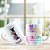 Caneca Alfabeto Floral Personalizada | Porcelana 325ml Nome Decorado - Imagem 9