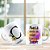 Caneca Alfabeto Floral Personalizada | Porcelana 325ml Nome Decorado - Imagem 3