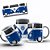 Caneca Personalizada Kombi em Porcelana 325ml | Diversas Cores | Presente Criativo - Imagem 2