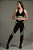 Calça Legging Feminina com Listras nas Coxas - Imagem 12