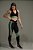 Calça Legging Feminina com Listras nas Coxas - Imagem 2