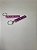 Chaveiro Black Pink Rosa e Preto - Imagem 1
