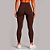 Legging Tudo no Lugar com Bolso - Marrom - Imagem 3