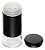 Porta Temperos Mantimentos Preto Vidro 135ml - Wolff Preto - Imagem 3