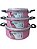 Kit Cacarola 3pcs Colorida N. 16/18/20 - Almeida - Imagem 4