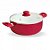 jogo de panelas 4 peças em alumínio na cor vermelha - Imagem 4