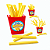 Jogo Pula Batatas Fritas Bee Toys - Imagem 2