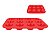 Forma Bolo Silicone 29,5x22,5cm Unyhome Unygift - Imagem 3