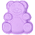 Forma Urso Silicone Futuro - Imagem 1