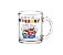 Caneca Vidro Frase Junina - Imagem 2