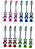 Escova Dental Panda 12pcs Infantil Gl-0729 Attic - Imagem 1