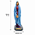 Imagens Santas Religiosas De Gesso Sortidas - Imagem 19