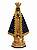 Nossa Senhora Aparecida 45cm C/ Manto De Tecido - Imagem 4