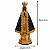 Nossa Senhora Aparecida 45cm C/ Manto De Tecido - Imagem 2