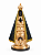 Nossa Senhora Aparecida 48cm Strass Com Manto De Tecido - Imagem 1
